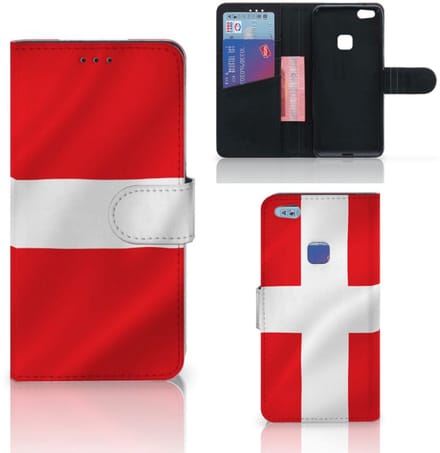 Book Case voor Huawei P10 Lite Bookstyle Case Denemarken