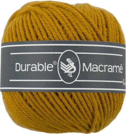 Durable Macramé - 2211 curry - Katoen Garen