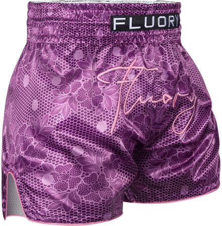 Fluory Muay Thai Kickboks Short Pinga Paars – M