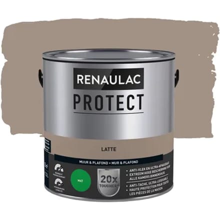 Renaulac Protect Muurverf - Mat - Latte - 2,5l