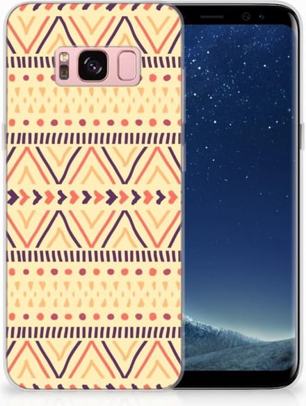 Samsung Galaxy S8 TPU bumper Aztec Yellow