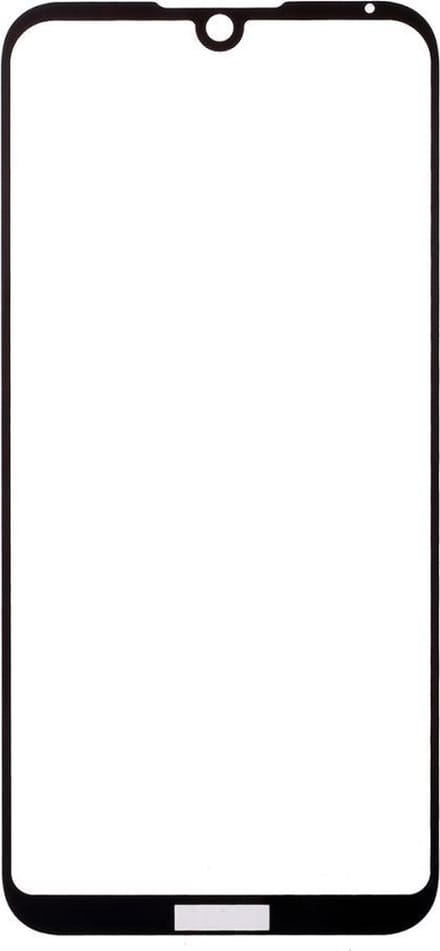 Shop4 - Huawei Y5 (2019) Glazen Screenprotector - Edge-To-Edge Gehard Glas Transparant