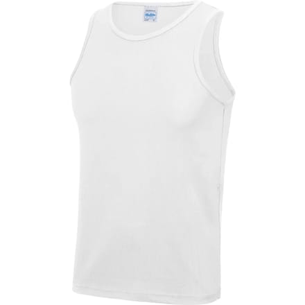 Heren tanktop 'Cool Vest' Arctic White - M