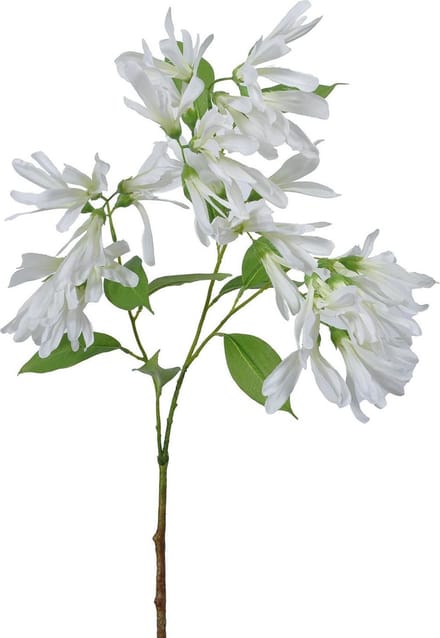 Viv! Home Luxuries Kamperfoelie - kunstbloem - wit - 84cm