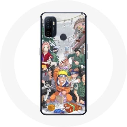 Coque pour Oppo A53 Naruto Christmas Day Anime Manga
