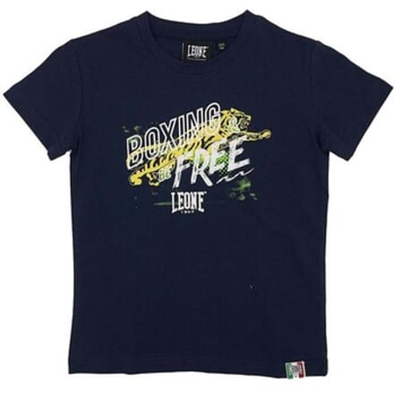 T-shirt Korte Mouw Leone 1947 Boy Short Sleeves Basic