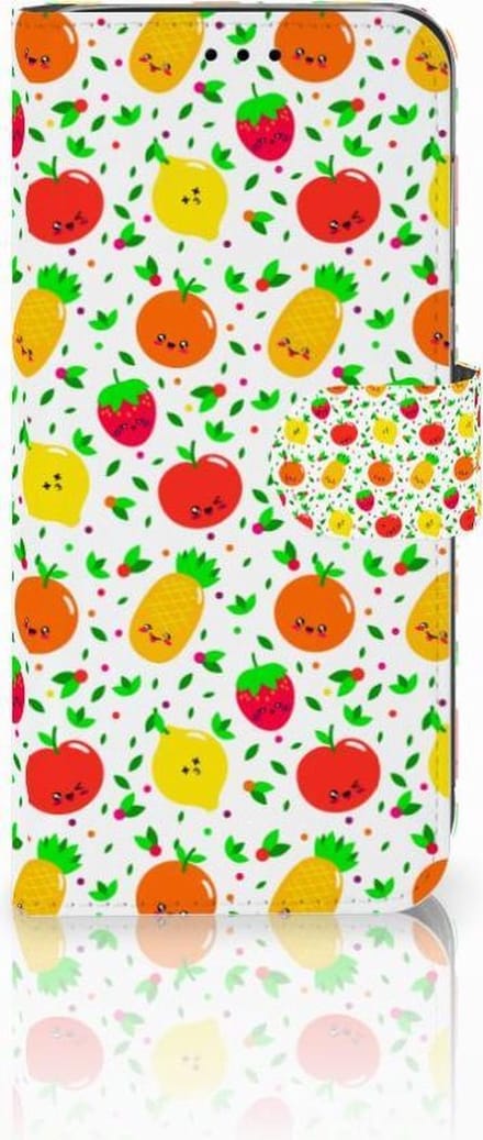 Book Case voor Huawei P20 Lite Book Cover Fruits