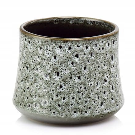 Glaçure Keramiek Pot 17x13cm - Stijlvol & Handgemact