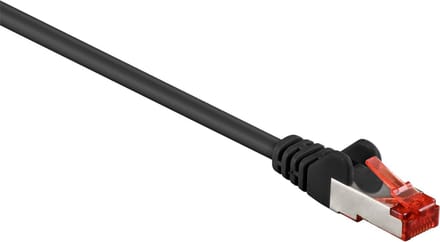 CAT6 S/FTP (PIMF) patchkabel / internetkabel 25 meter zwart - netwerkkabel