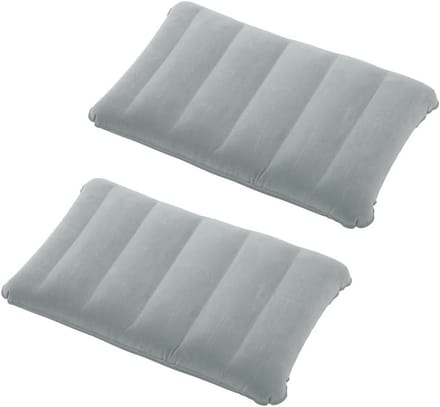 Opblaasbaar Kussen voor Camping en Reizen - Comfortabel en Compacter Kussen (2 Stuks)