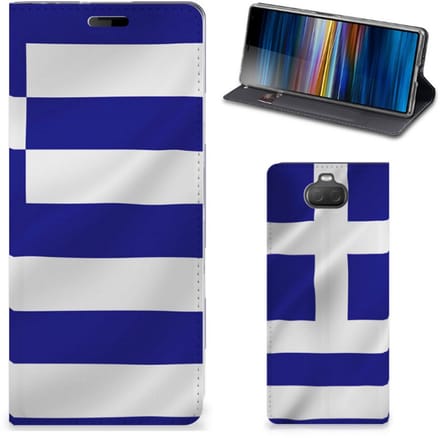 Book Case voor Sony Xperia 10 Standcase Griekenland