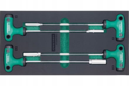 Jonnesway 4-delige L-sleutelset in EVA inlay (7-13mm)