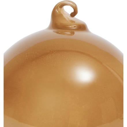 Ferm Living Glazen Baulbes kerstballen - roseate translucent - L