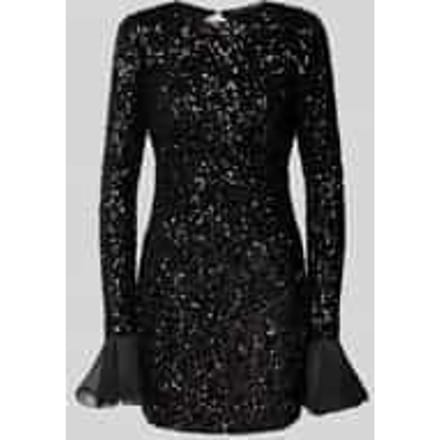 Mini-jurk met ronde hals