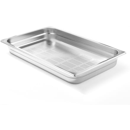 HENDI Gastronormbak – geperforeerd – roestvast staal – 28L – 200mm hoog