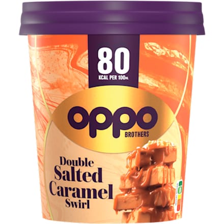 Pint double salted caramel swirl