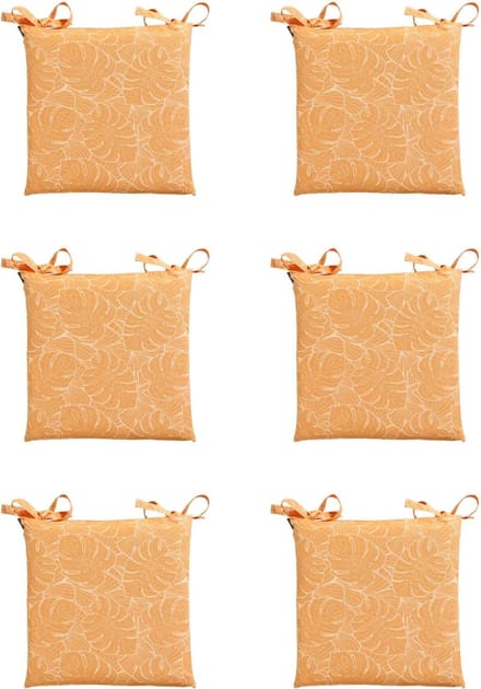 Madison - Zitkussen - Universeel - 6st - 46x46cm - Outdoor Palm Yellow