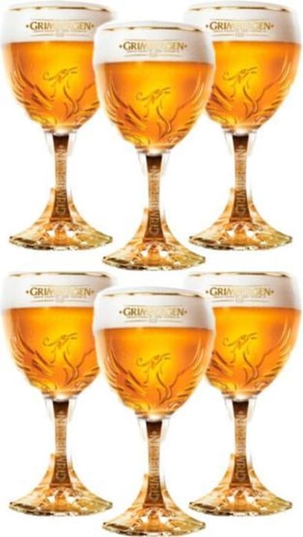 Grimbergen Bierglazen - 33cl - Set van 6 stuks