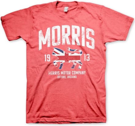 Morris Motor Company T-shirt Red-Heather