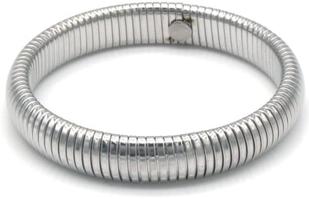 RVS armband - 12mm - zilverkleurig - dames - tijdloos - modern