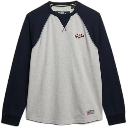 Superdry - Vintage Athletic Baseball Top - Heren - Tops