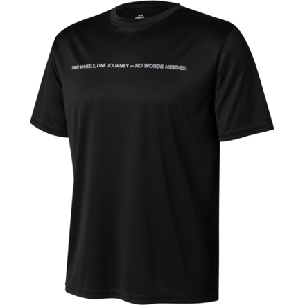CRIVIT Heren sportshirt (Zwart, M)