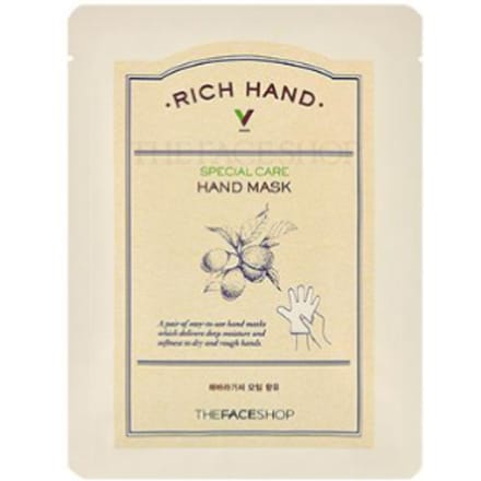 [PROMOTIE]THE FACE SHOP - Rich Hand V Special Care Hand Mask - 16g