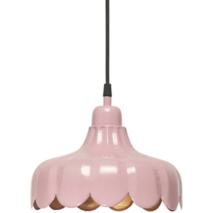PR Home hanglamp Wells Small, roze/goud, Ø 24 cm, stekker