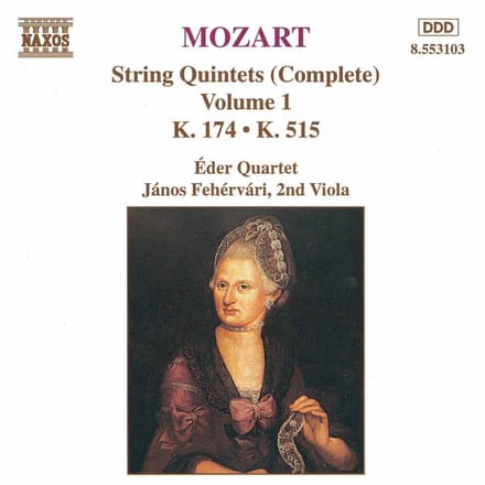 Eder Quartet - Mozart: String Quintets 1 (CD)