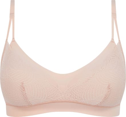 Chantelle - SoftStretch - Kanten bralette - Golden Beige - Maat XL/2XL
