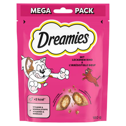 Catisfactions Kattensnack 180 g - Voordeelpakket: 6 x met rund