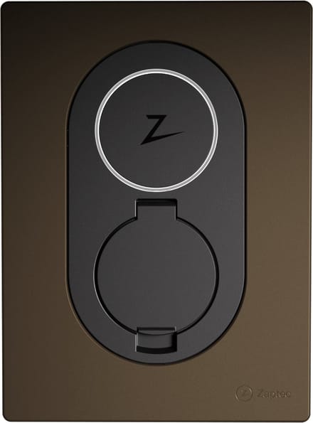 Zaptec Go - Hout Bruin