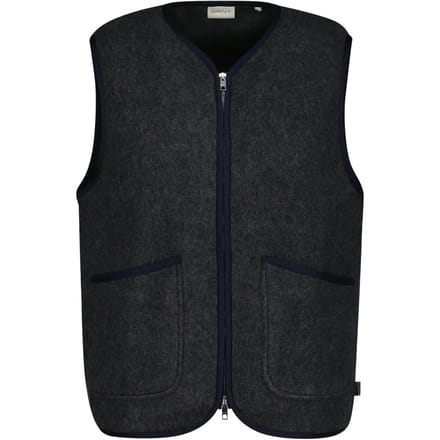 Mouwloos fleece Gant