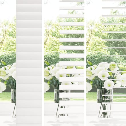 vidaXL - Venetiaanse - jaloezie - Wit - 40 - x - 130 - cm - 35 - mm