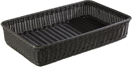APS Gastronormbak - GN Bak - RVS - Zwart - 53 x 32,5 cm - Vaatwasserbestendig - Breukvast