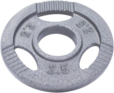Gewichtsschijf 2,5 kg - Gietijzer - 50/51 mm - 18,5 cm