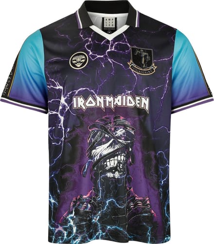 Iron Maiden Amplified Collection - Powerslave Rock FC Heren Jersey - meerkleurig - L