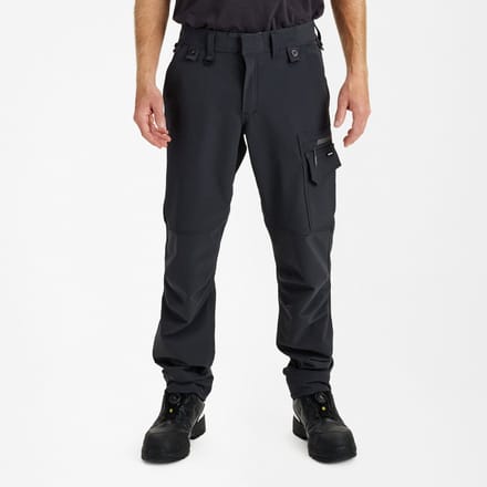 Engel Entire monteursbroek met 4-weg stretch 2336-234 - Anthracite Grey / Black - 33