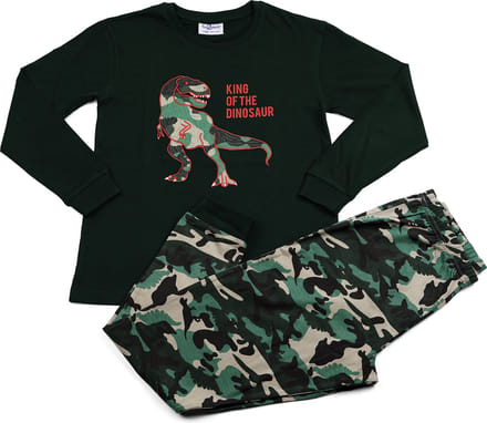 Fun2Wear - Pyjama Dino - Groen - Maat 92 - Jongens