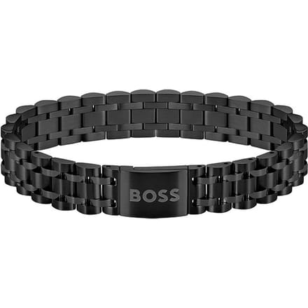 BOSS HBJ1580646 OWAN Heren Armband - Schakelarmband