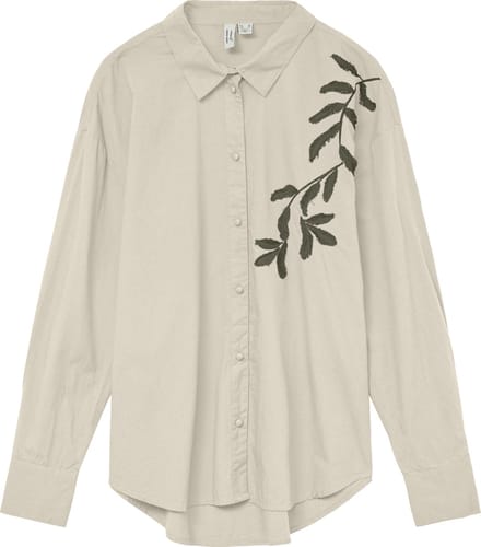 VERO MODA - VMFERN L/S SHIRT WVN BTQ GA - Dames - Blouses
