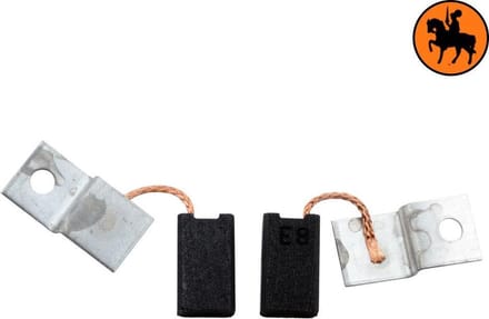 Koolborstelset voor Bosch USH 6 - 6,3x10x17mm - Vervangt 1.617.014.108