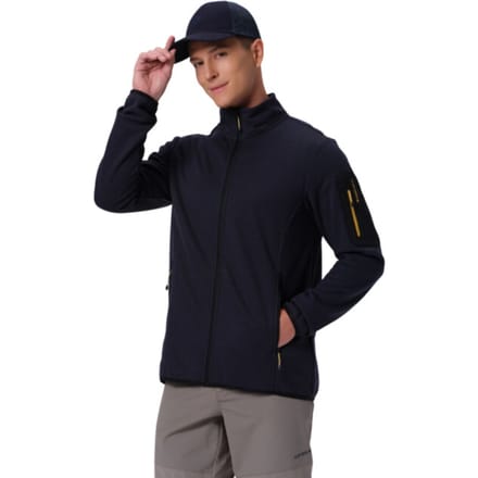 Ice Peak Bredstedt Fleecevest heren Donkerblauw 2XL