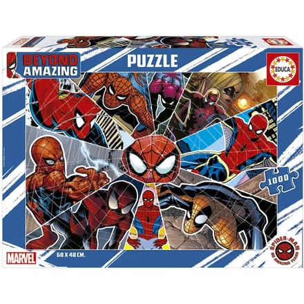 Puzzel van 1000 stukjes Educa Borras Marvel Spiderman