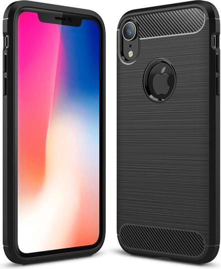 Flex Armor-Cover Bescherm-Hoes geschikt voor iPhone XR Zwart