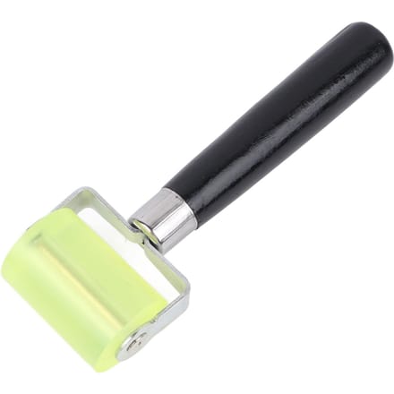 Siliconen Naadroller Ca. 2in Eenvoudige Bediening Duurzaam Draagbaar Gladmakende Handgreep Behangroller beige
