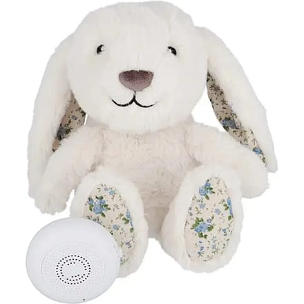 Flow Amsterdam - Oplaadbare hartslagknuffel met white noise - Milo Limited edition - Bloemen print