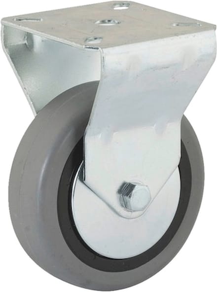 Wurth - Machinebokwiel met vaste plaat - Wiel Met vaste plaat x 4 st - 55 kg