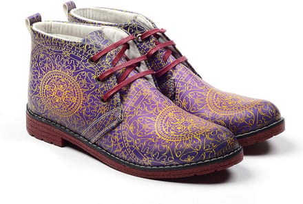 GOBY - Patroon - Boots - Sneakers - Laarzen - Hoge kwaliteit - Handmade - Maat 39