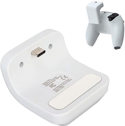 OmGoods - Dailygoody - Oplaadbare Controller-Batterijset - Snelladende Externe Batterij - LED-indicator - Wit - USB Type-C Oplaadkabel - Geschikt voor Gamecontr...